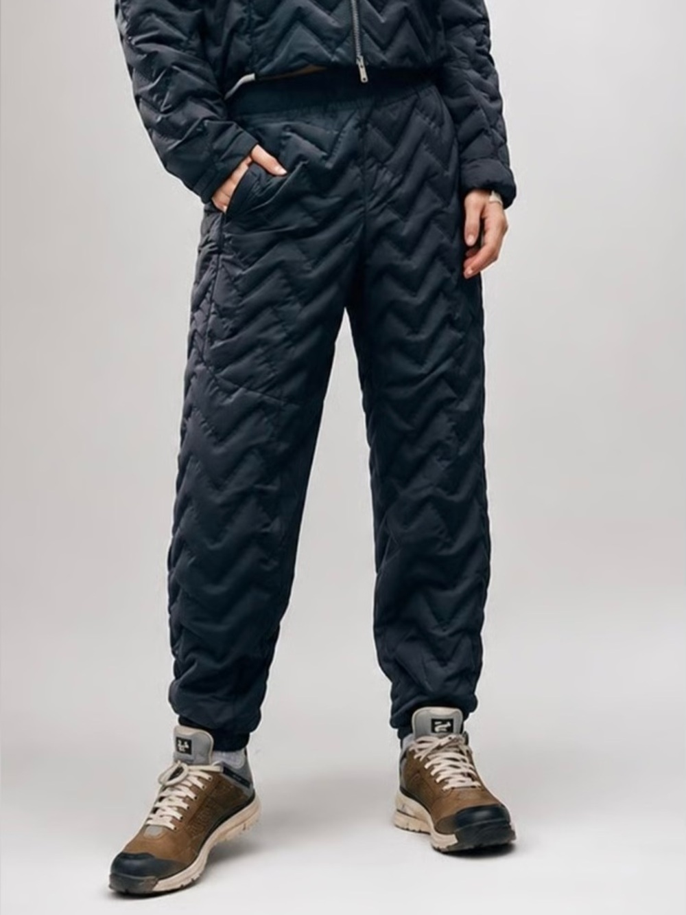 NWT FREE PEOPLE MOVEMENT Gettin Lost Packable Pants | Black MSRP $268